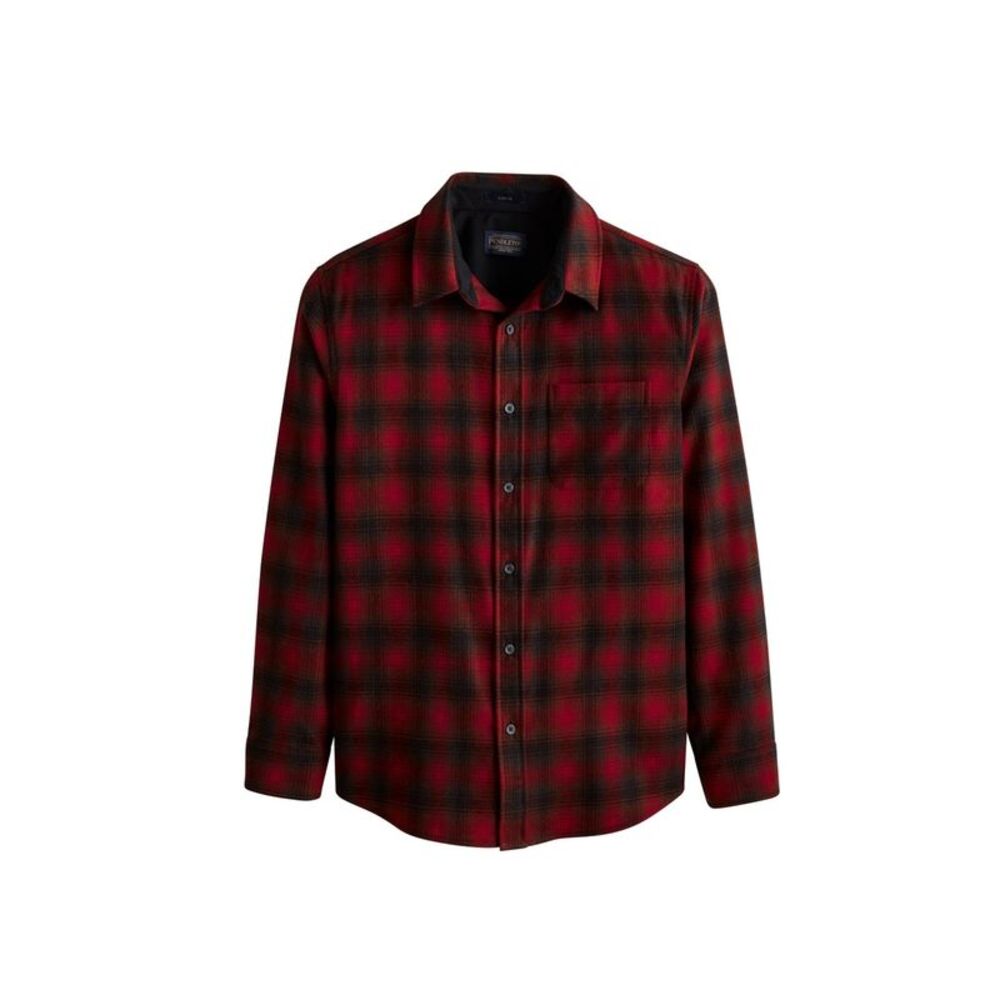 Pendleton Mens Lodge Plaid Button Up Shirt, NWT